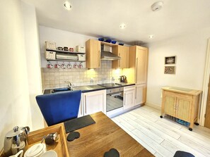 Private kitchen - Monks Retreat - one bedroom apartment near the Minster with free parking (York)