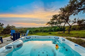 Baignoire à remous extérieure