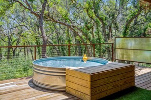 Udendørs spabad