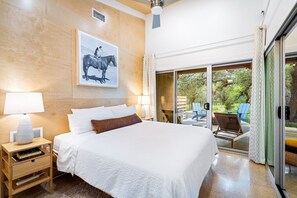 2 bedrooms, iron/ironing board, travel crib, WiFi