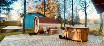 Backyard Village - Turquoise House