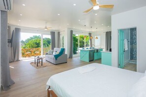 2 عدّة غرف نوم وواي فاي وملاءات أسرّة