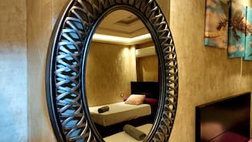 1 bedroom, down duvets, minibar, individually decorated