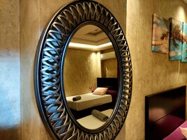 1 bilik tidur, gebar bulu kapas, bar mini, dihias secara berasingan 