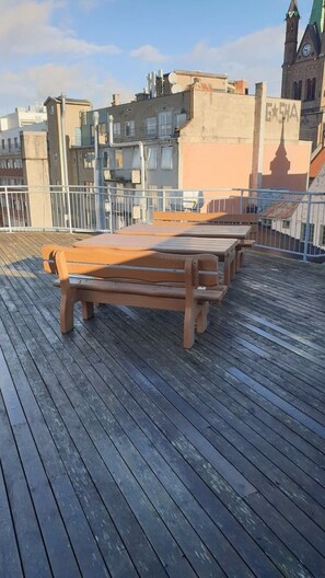 Outdoor dining - Cozy 1 bedroom apartment in Oslo Sentrum (Oslo)
