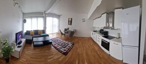 Living area - Solace Apartment, Oslo Downtown (Oslo)