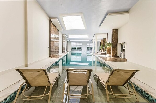 2 indoor pools, open 6:00 AM to midnight, pool umbrellas, sun loungers