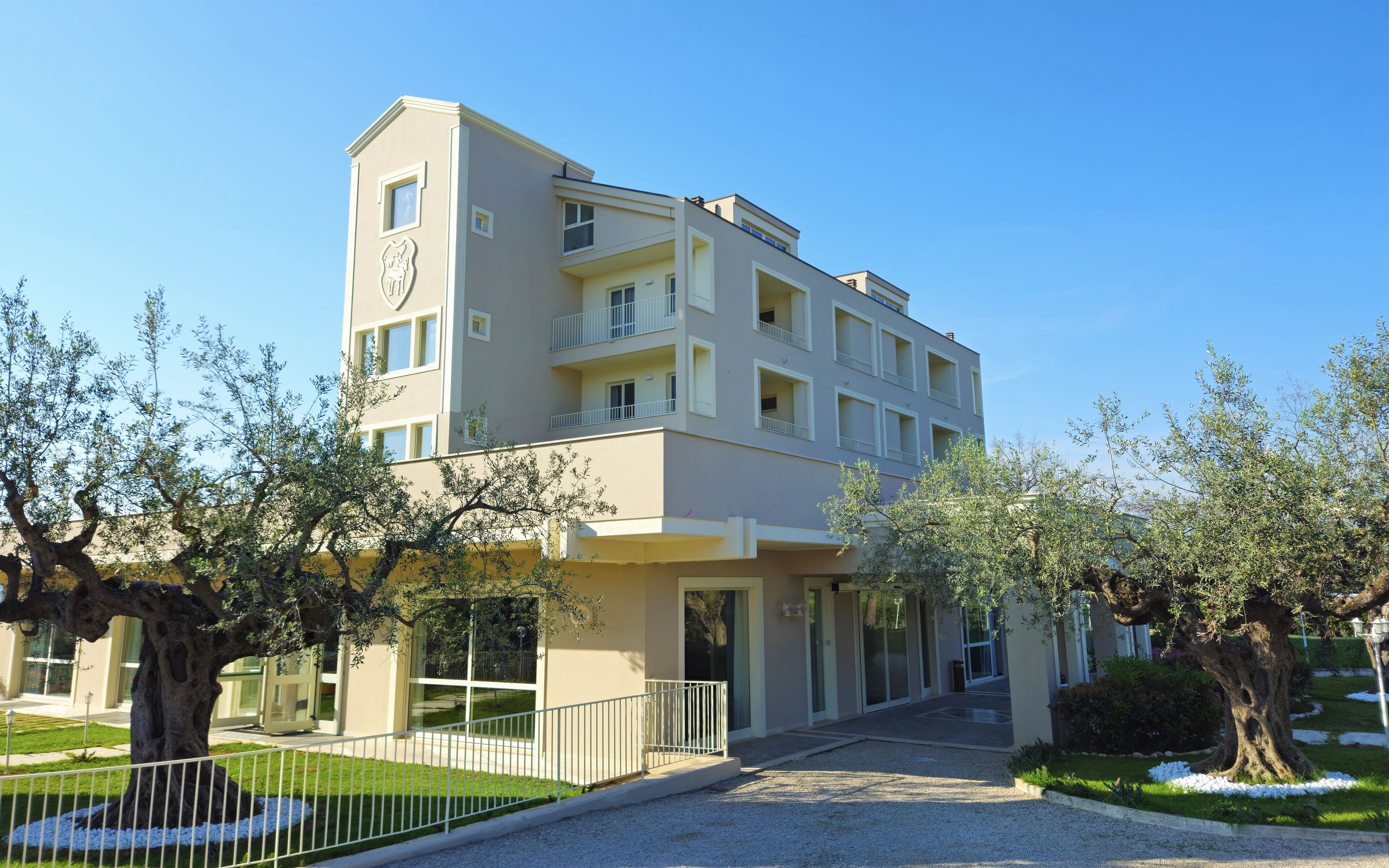 Front of property – evening/night