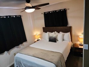 2 quartos, escrivaninha, Wi-Fi, roupa de cama