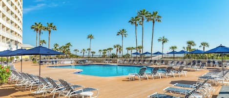 Una piscina riscaldata