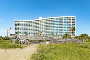 Exterior - 0215 Coastal Chill Haven Retreat, Direct Beach Access, Heated Pool & Spa! (Galveston)