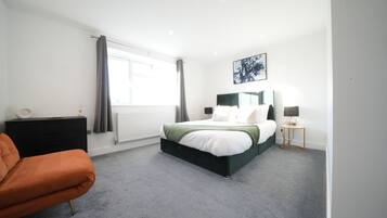 Departamento Premier | 1 habitación, ropa de cama hipoalergénica, escritorio y insonorización