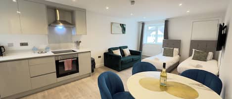 1 chambre, literie hypoallergénique, bureau, chambres insonorisées