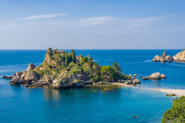 On the beach, beach towels