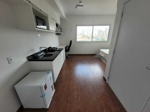 Private kitchen - Flat Todo Mobiliado e Equipado em Frente a Estação de Metro (Belenzinho São Paulo)