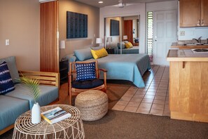 Standard Studio, Partial Ocean View | 1 bedroom, rollaway beds, free WiFi, bed sheets