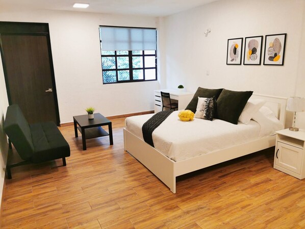 Room, 1 Bedroom, Balcony, Garden View | 1 bedroom - Room-cozy Room With Terrace 5 (Mexico City)