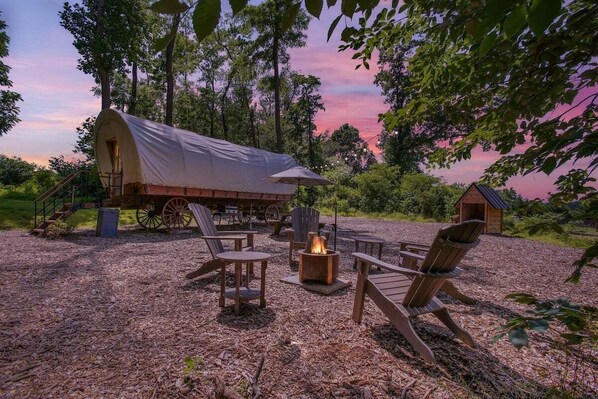 Overnattingsstedets uteområder