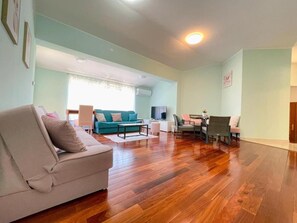 TV - Cute and spacious family-sized two bedroom apartment  (Vinkuran)