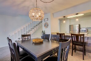 Casa, várias camas (2B, Fore Shore!) | Opções para refeição