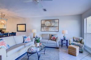 Townhome, Multiple Beds (2 B, Three Bedroom Townhome) | Living area | TV, stereo