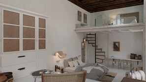 2 chambres, coffres-forts dans les chambres, bureau