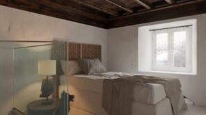2 dormitoris, caixa forta a l'habitació i escriptori