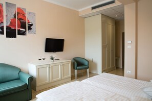 Quarto casal ou duplo standard | Wi-Fi de cortesia, roupa de cama
