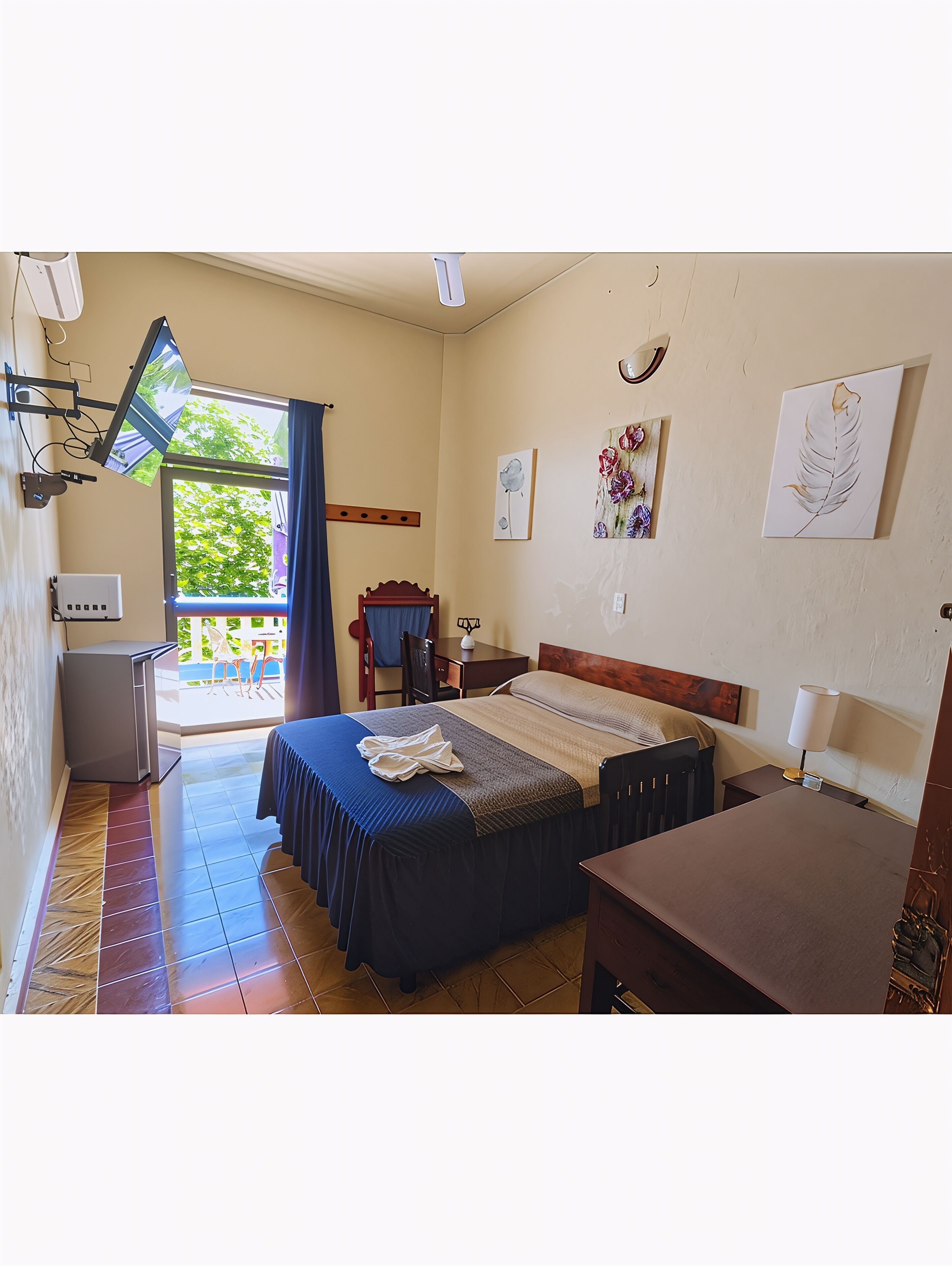 Habitación doble Premium | Ropa de cama de alta calidad, edredón y camas con pillow-top 