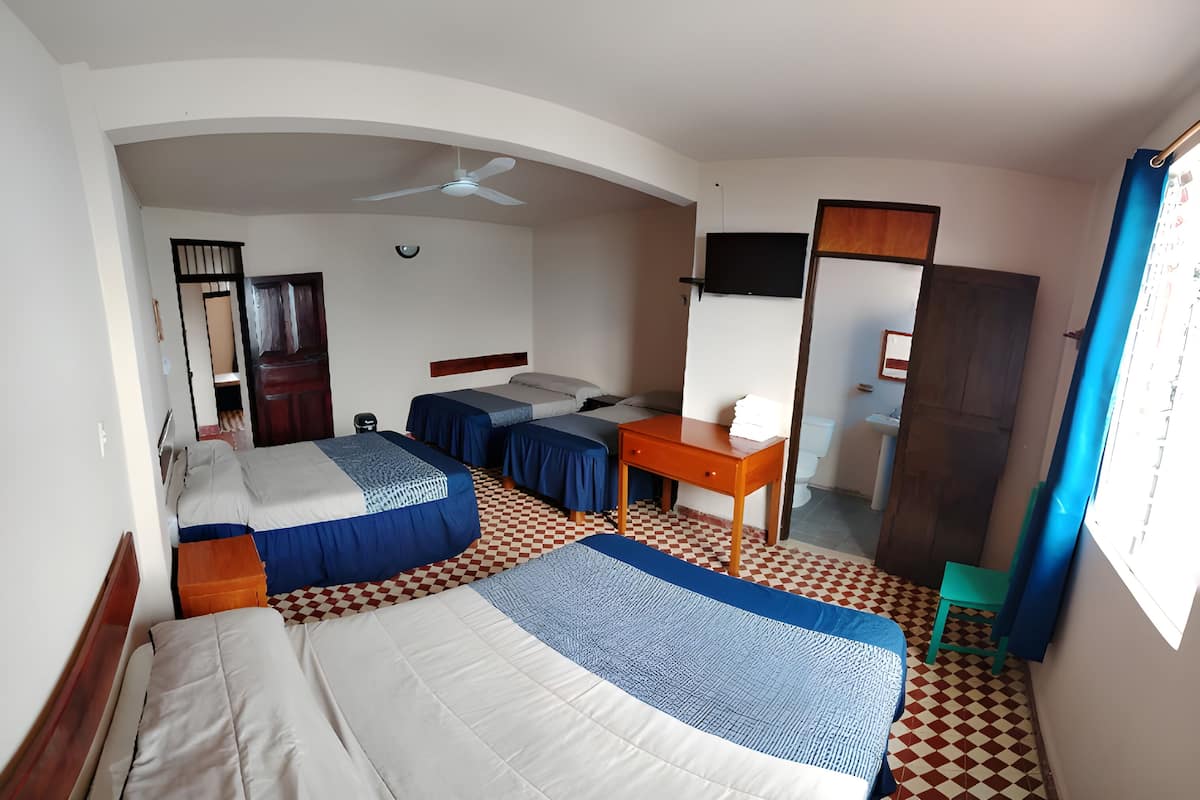 Family Quadruple Room, Multiple Beds, Private Bathroom, River View | 1 bedroom, premium bedding, down duvets, pillow-top beds