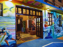 Entrada de la propiedad