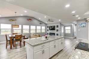 Interior - Modern Freeport Home w/ Views: Walk to Beach! (Freeport)