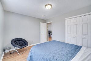 3 chambres, bureau, fer et planche à repasser, accès Internet