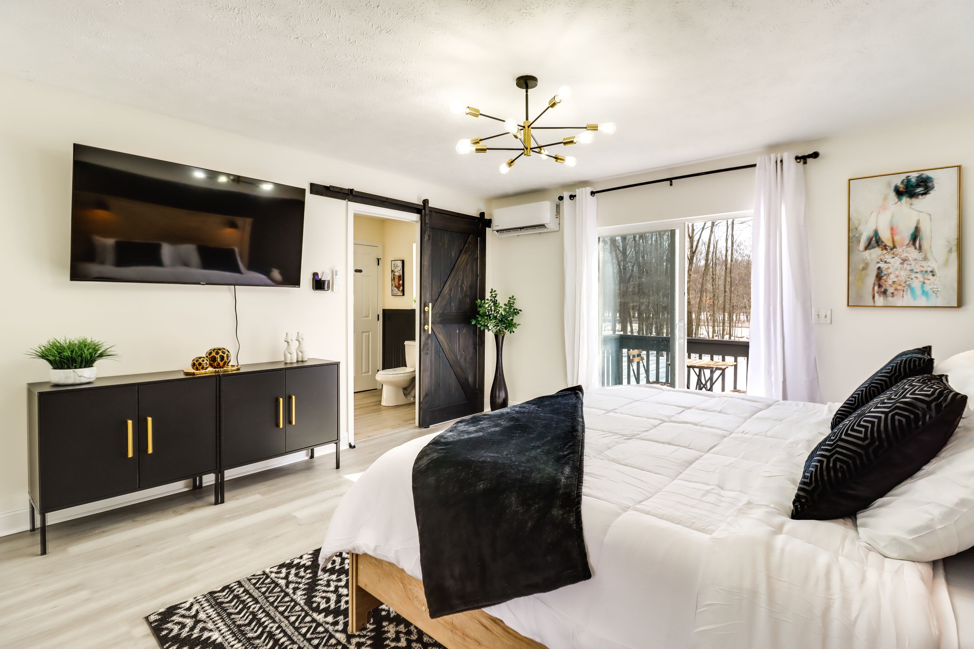 4 habitaciones, cuna de viaje, wifi y ropa de cama 