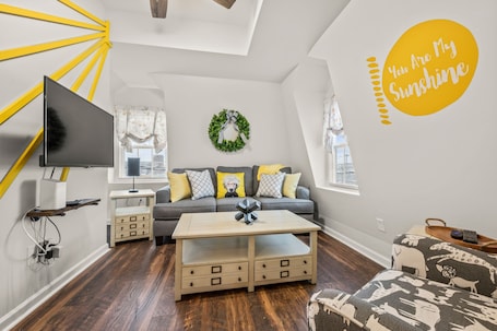 TV. All new 1BR apartment with all the features you are looking for