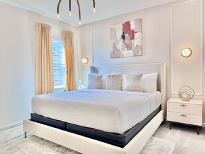 5 bedrooms, iron/ironing board, travel crib, free WiFi