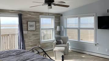 4 habitaciones, tabla de planchar con plancha y internet