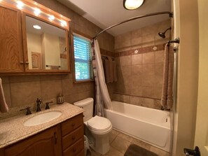 Hair dryer, towels, toilet paper - Hooting Hollow Cabin formely known as "Living Water Cabin" (Cowen)