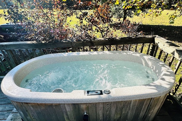 Bain à remous extérieur