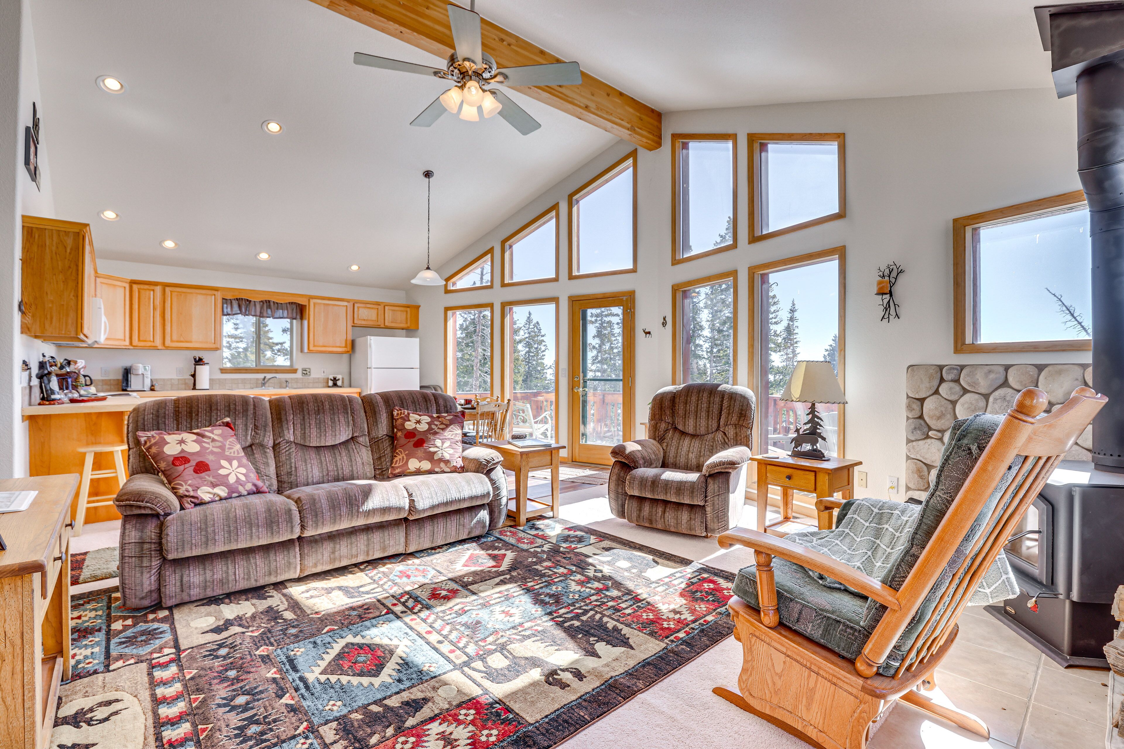 Idyllic Fairplay Home w/ Grill & Mountain Views!