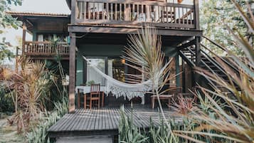 Majoituspaikan julkisivu