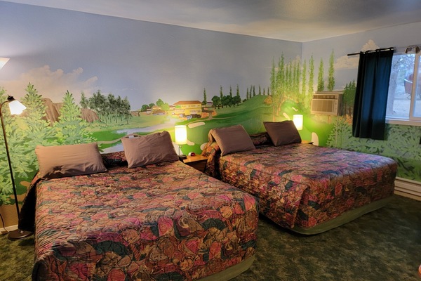 Deluxe Double Room | Down comforters, memory foam beds, laptop workspace, blackout drapes