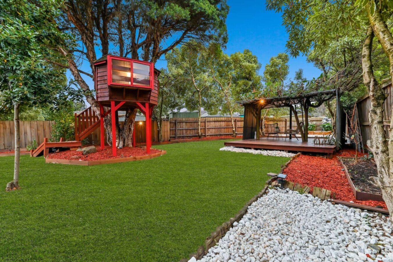 Áreas de la propiedad