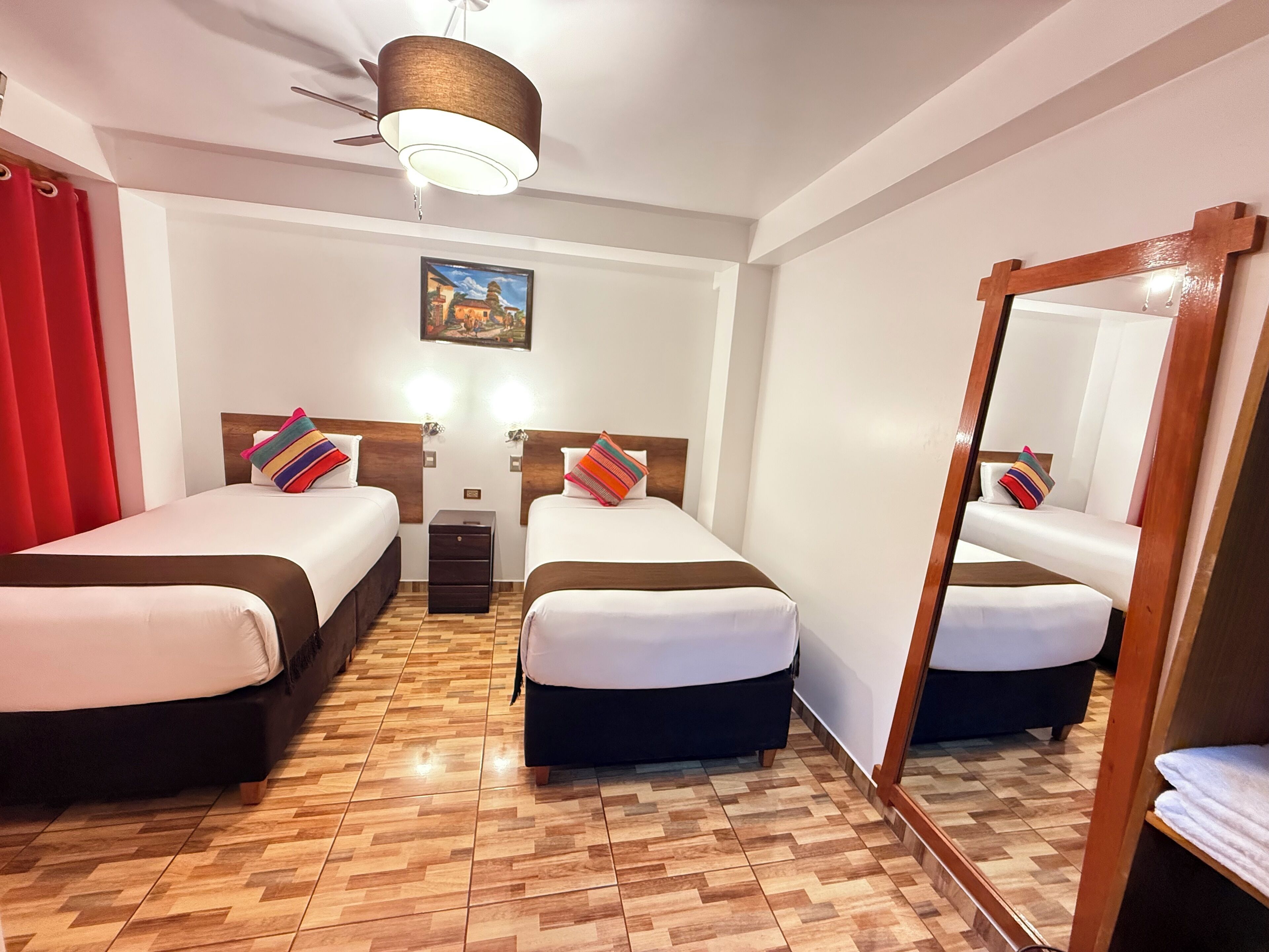 Chambre Standard avec lits jumeaux | Bureau, Wi-Fi gratuit