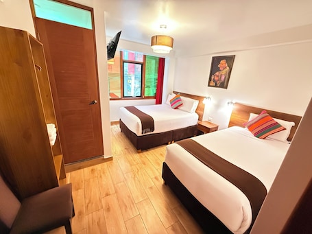 Family Triple Room | Desk, free WiFi. Inti Pacha Palace Machupicchu