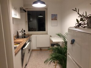 Frigorifero, forno, piano cottura, lavastoviglie