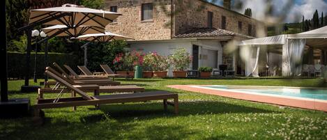 Seasonal outdoor pool