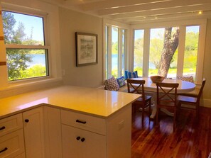 Dining - Newly Renovated Waterfront 3 bdrm, 3 bath home on the Shining Sea Bike Path. (Falmouth)