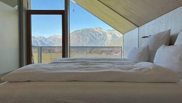 Luxury Villa, Mountain View | Living area | 55-inch Smart TV with digital channels, fireplace, Netflix