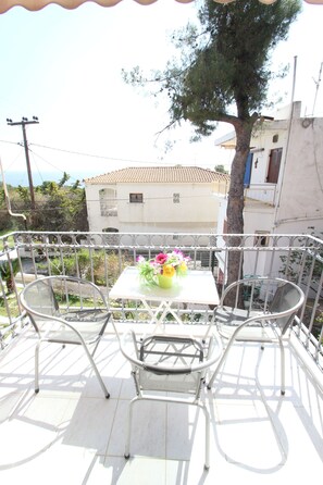 Apartment, 1 Bedroom, Balcony, Garden View | Balcony - Pelagos Studios by Frangki 4 (Aegina)